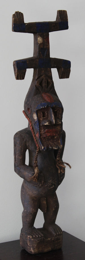 Figura Dogón con Máscara Kanaga
