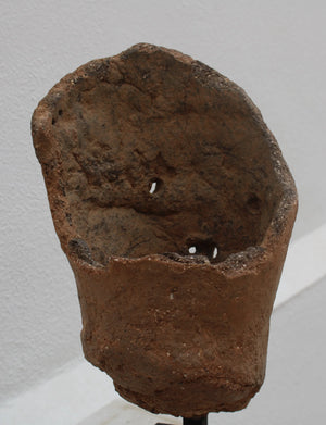 Cabeza ritual Nok en terracota