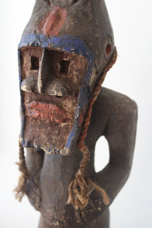 Figura Dogón con Máscara Kanaga