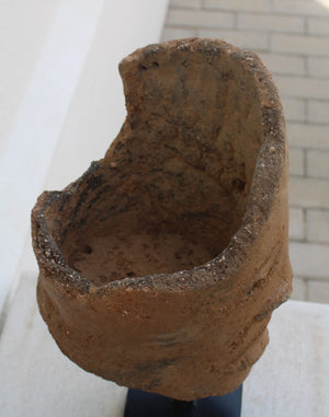 Cabeza ritual Nok en terracota