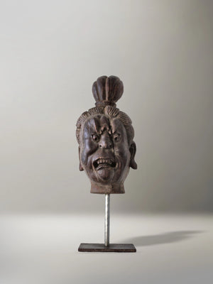 Cabeza de Lokapala de la Dinastía Tang