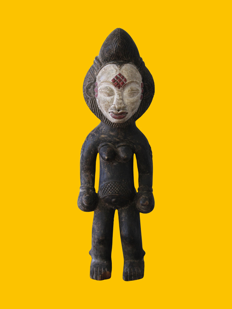 Escultura Punu de Ancestro Femenino