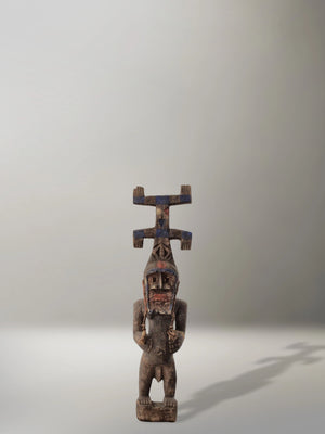 Figura Dogón con Máscara Kanaga