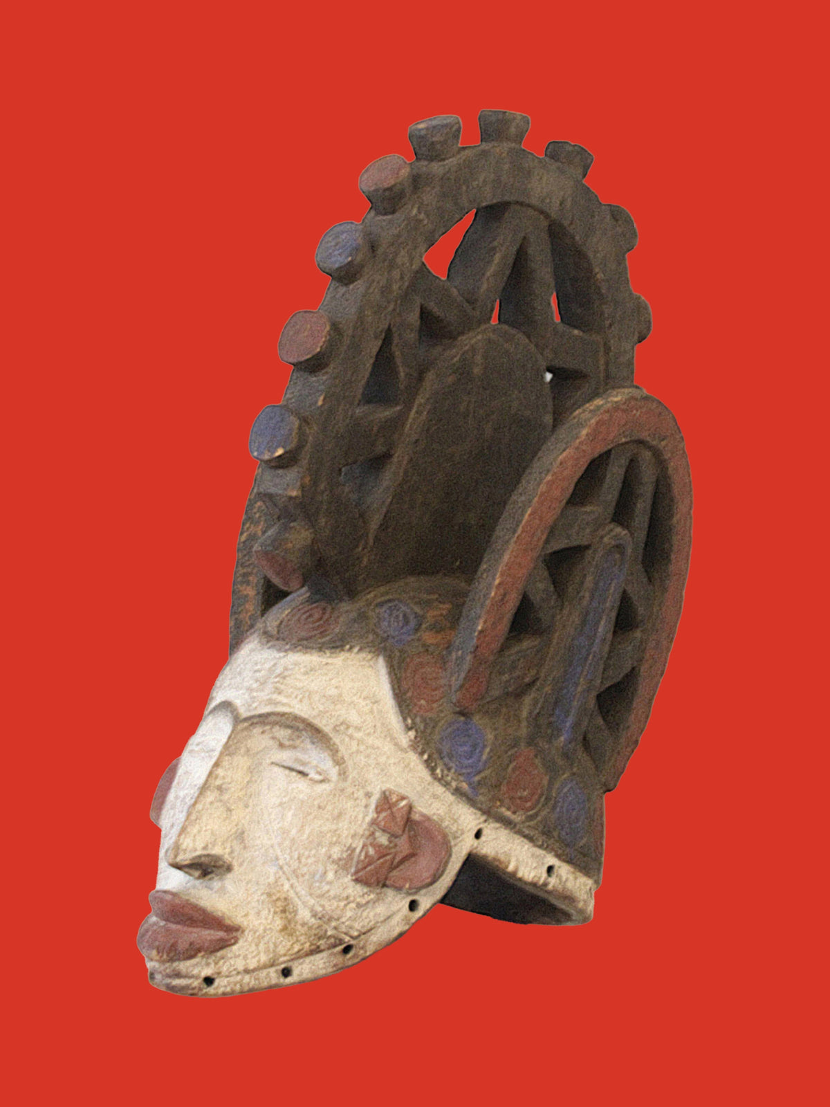 Máscara casco Agbogho mmwo